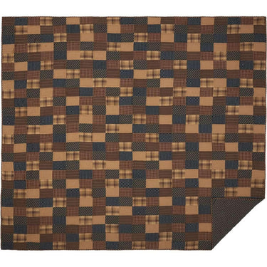 Patriotic Patch Luxury King Quilt 120Wx105L VHC Brands - The Fox Decor